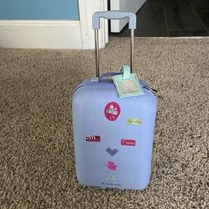 American girl suitcase